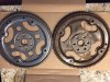 Comparison of new and broken flexplate