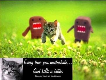 God kills kitten God kills kitten