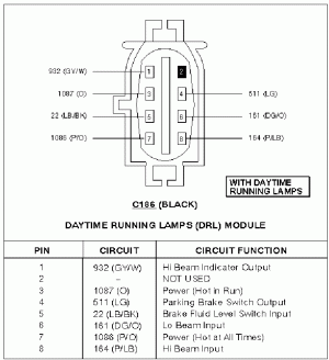 Drl module c186 g3