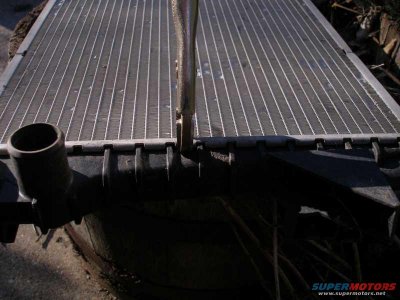Radiator crimp
