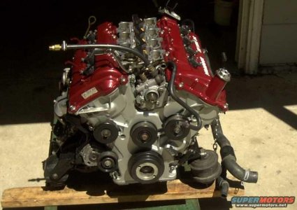 Front of motor on dolly