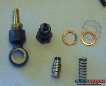 Banjo fitting parts