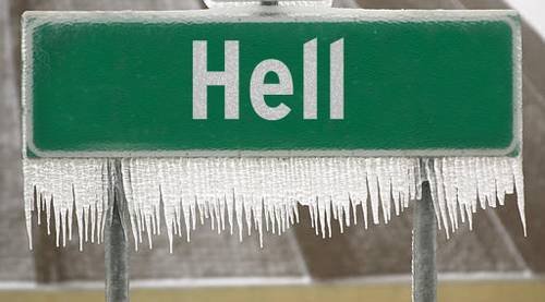 frozen over frozen over
