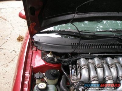 Right side of underhood