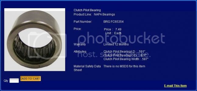 Pilotbearing