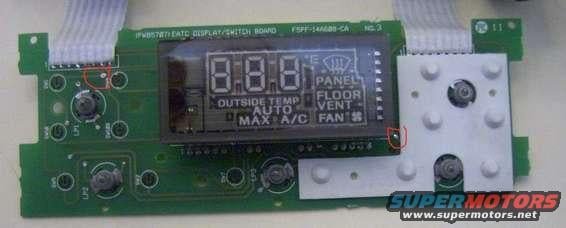 Eatc front circuit board 95v Eatc front circuit board 95v