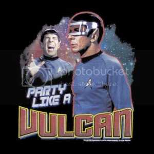 Party like a vulcan