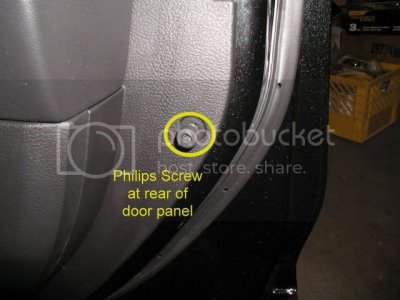 Rear screw
