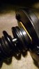 Coilover with bearing