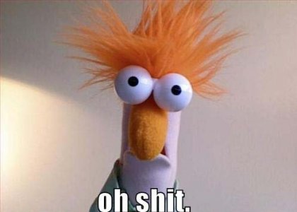 Beaker oh shit