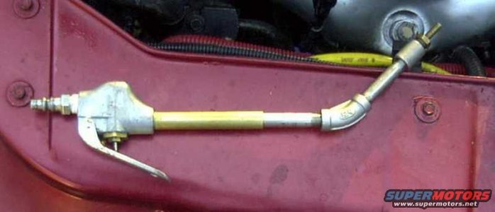 Blow gun adapter