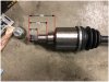 CV Axle Dimensions