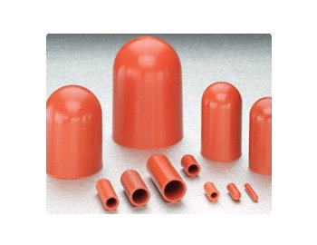 Silicone rubber caps