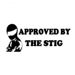 Stickers approved by the stig Stickers approved by the stig