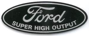 Black ford sho badge