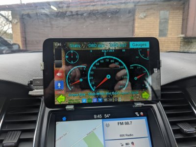 Tablet OBD Gauges
